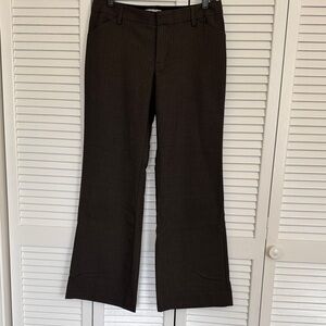 GAP Brown Pinstripe Women's Trousers